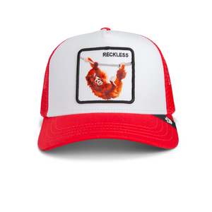 New Season: Goorin Bros - The Reckless Ape Trucker Cap - Blank/Rush
