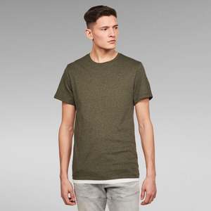 Tees: G-Star Raw - Base-S R Tee - Wild Rovic Heather