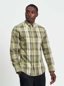 Ben Sherman: Ben Sherman - Heritage Check Shirt - Litchen Green