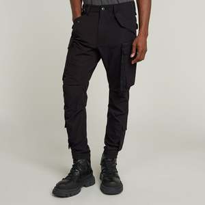 Pants: G-Star Raw - Toolbox Skinny Cargo Pant - Dark Black