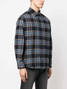 Diesel - S-Umbe-Check-N Shirt - Black/Blue