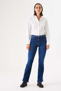 Garcia - Celia Flare Jean - Dark Used Blue