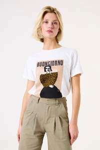 Garcia - Buongiorno SS Tee - Ecru