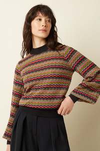 King Louie: King Louie - Maya Turtle Top Meisel - Multi