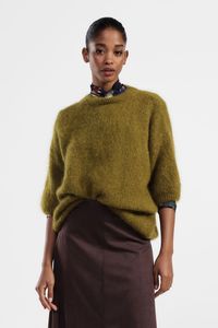Dixie - 3/4 Sleeve Pullover - Olive