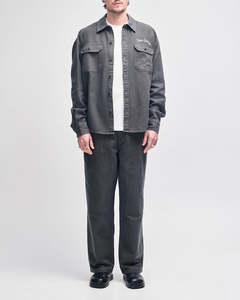 New Season: Deus - Jordan LS Work Shirt - Forest Green