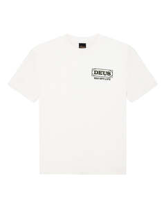 Deus - Wreckers Tee - Dirty White