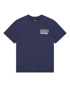 Deus - Heavy Metal Tee - Navy