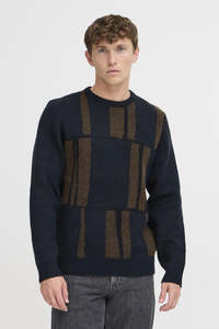 Blend: Blend - Bhbert Knit Pullover - Salute