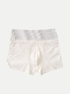 Nudie - Boxer Briefs 3-Pack - Offwhite