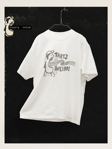 Nudie - Koffe Thats Weird Tee - Chalk White
