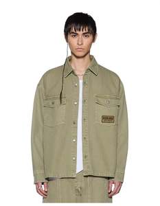 Ksubi: Ksubi - Lanley LS Overshirt - Militant