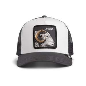 Accessories: Goorin Bros - Legend Trucker Cap - Dust/Oil