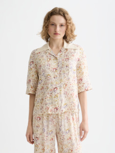 Maison Scotch - Printed SS Shirt - Cosmic Sky Eggnog