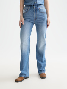Maison Scotch: Maison Scotch - The Glow Bootcut Jean - Texas Sun