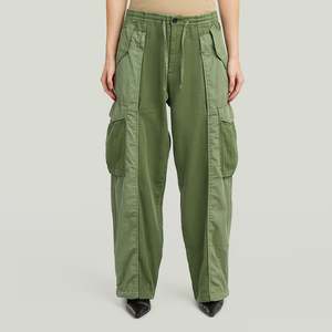 G Star Raw: G-Star Raw - Fabric Mix Cargo Pant - Four Leaf Clover GD