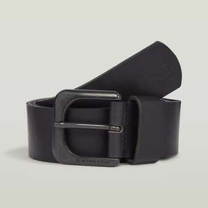 G-Star Raw - Zed Belt - Black/Matt Black Metal