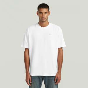 G Star Raw: G-Star Raw - Relaxed Base R Tee - White