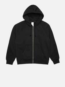 Nudie - Gunde Logo Zip Hoodie - Black