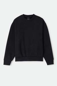 Brixton: Brixton - Baseline Crew Fleece - Black