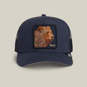 Accessories: Goorin Bros - Bear Trucker Cap - Edge