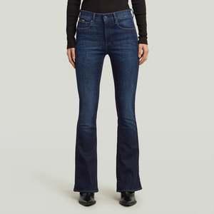 Jeans: G-Star Raw - 3301 Flare Jean - Worn In New Moon