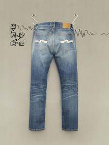 Nudie Jeans Co: Nudie - Gritty Jackson Jean - Tidal Waves