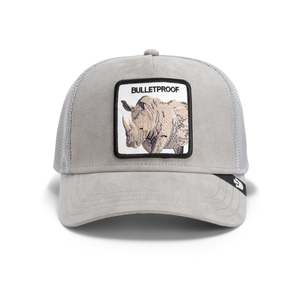New Season: Goorin Bros - Suede Rhino Trucker Cap - Gloss