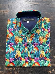 English Laundry - John Lennon SS Shirt - Fruit Salad Multi