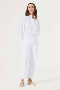 Garcia: Garcia - Chyla Barrel Jean - White