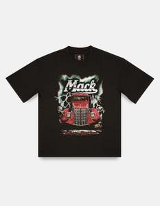 Gilroy Co. - Mack Build Vintage Tee - Black