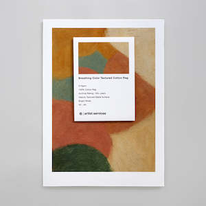 Art Papers: Breathing Color Textured Cotton Rag | UNFRAMED