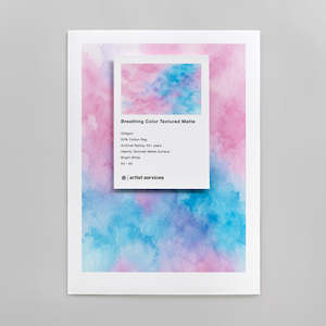 Art Papers: Breathing Color Textured Matte | UNFRAMED