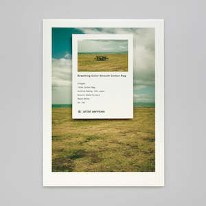 Breathing Color Smooth Cotton Rag | UNFRAMED