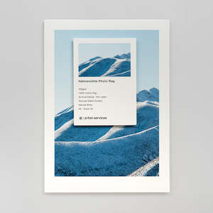 Art Papers: Hahnemuhle Photo Rag | UNFRAMED