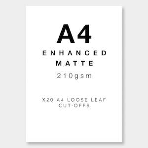 Enhanced Matte Paper Off-cuts Pack