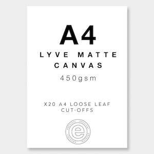 Lyve Matte Canvas Off-cuts Pack