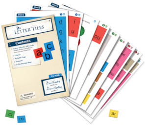 All About Reading: Letter Tiles kit