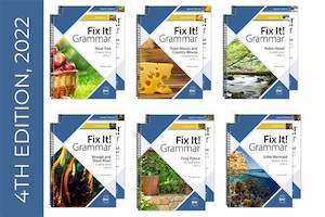 Institute Of Excellence In Writing Iew: Fix It! Grammar Series