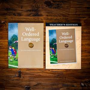 Classical Academic Press: Well Ordered Language Level 3A