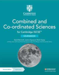 Cambridge University Press Curriculum: Cambridge IGCSE™ Combined and Co-ordinated Sciences