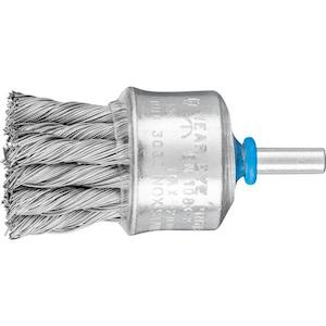 Pferd: PFERD Shank Mounted End Brush, Knotted PBG 3028/6 Inox 0,35