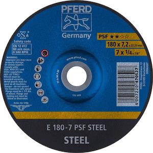 Pferd General Purpose D/C Grinding Disc E 178x7.0mm A30 PPSF