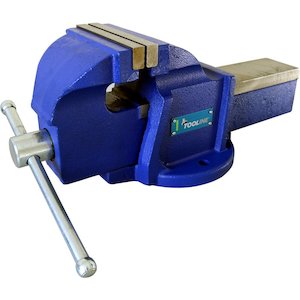 Top: Tooline BV125 Bench Vice 125mm