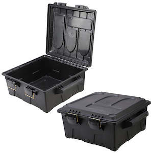 Ute Box: Woodbuilt Utility Field Box Black Large SQ 26.5L