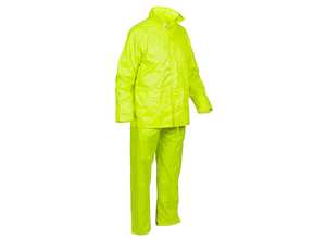 Rainsuit Neon YELLOW Jacket & Pant Set - Size 3XL