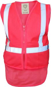 Caution Children's Hi-Vis Safety Vest-Size 12