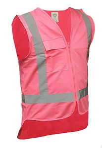 Caution D/N Safety Vest-Size 6XL