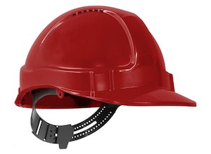 Safety Equipment: Tuff-Nut Pinlock Hard Hat, Red