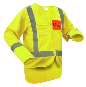 Clearance - Esko STMS Long Sleeved Safety Vest -Size 2XS